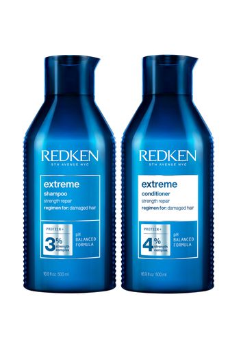 Redken Extreme Shampoo and Conditioner Routine For Damaged Hair 500ml