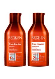 Redken Frizz Dismiss Shampoo and Conditioner Bundle for Smoothing Frizzy Hair