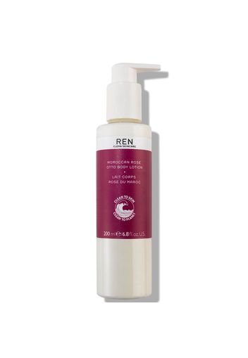 REN Clean Skincare Moroccan Rose Otto Body Cream 200ml