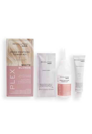 Revolution Haircare Plex Bond Restore Toner Kit (Various Shades) - White