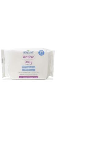 Salcura Antiac Daily salviette detergenti e struccanti viso (25 pezzi)