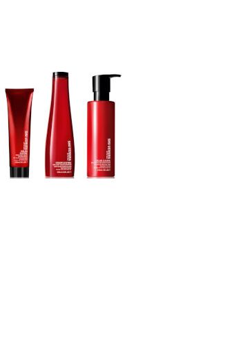 Shu Uemura Art of Hair Color Lustre Sulfate Free Shampoo (300ml), Conditioner (250ml) and Thermo-Milk (150ml)