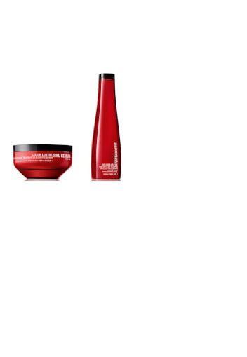 Shu Uemura Art of Hair Color Lustre Sulfate Free Shampoo (300ml) e Color Lustre Masque (200ml)