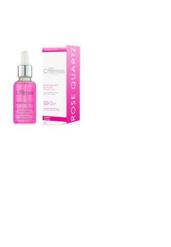 skinChemists London olio viso minerale al quarzo rosa 30 ml