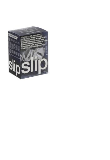 Slip Pure Silk Scrunchies - Large - Midnight