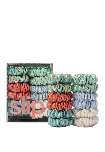 Slip Pure Silk Minnie Scrunchies - Seaside