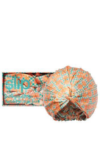 Slip Pure Silk Turban - Meribella
