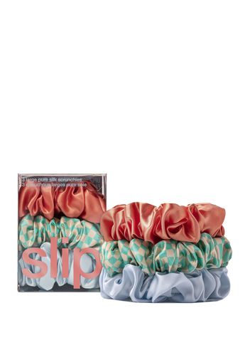 Slip Pure Silk Large Scrunchies - Sea Mist