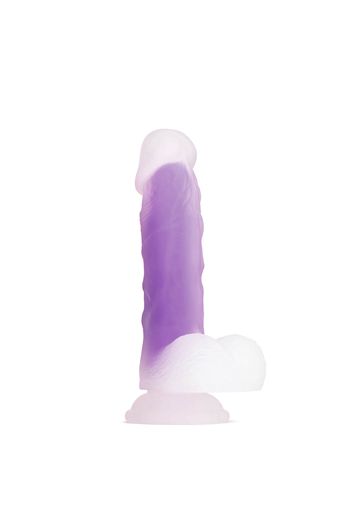 So Divine Glorious Real Skin Feel Dildo - Purple