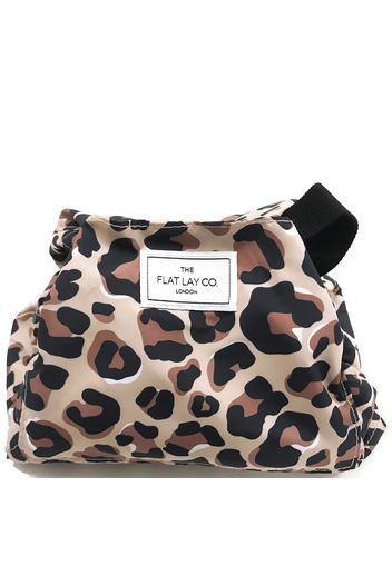 The Flat Lay Co. Drawstring Bag - Leopard Print