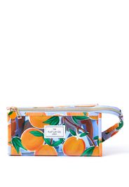 The Flat Lay Co. Open Flat Makeup Jelly Box Bag - Mediterranean Oranges