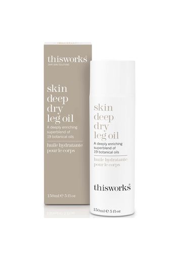 this works Skin Deep Dry Leg Oil 150ml