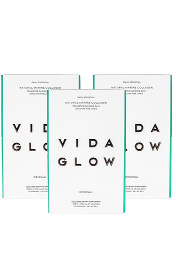 Vida Glow Natural Marine Collagen 3 Month Supply