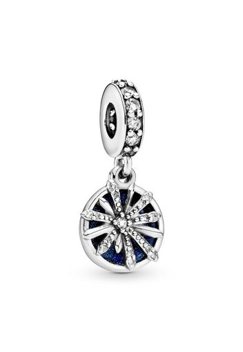 Charm Pendente Auguri Scintillanti - Smalto / Argento Sterling 925 / Sterling Silver