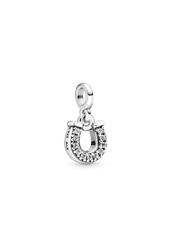 Mini Charm Pendente Il Mio Ferro Di Cavallo Portafortuna - Argento Sterling 925 / Sterling Silver