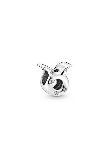 Charm Dello Zodiaco Toro Scintillante - Argento Sterling 925 / Sterling Silver