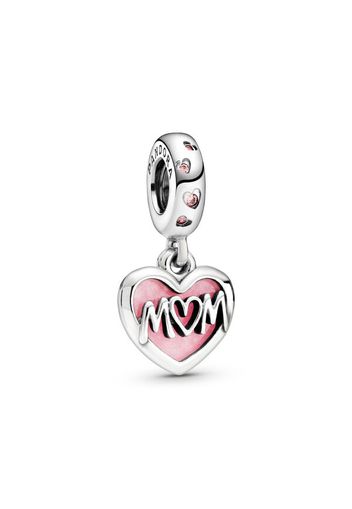 Charm Pendente Cuore Di Mamma - Argento Sterling 925 / Sterling Silver