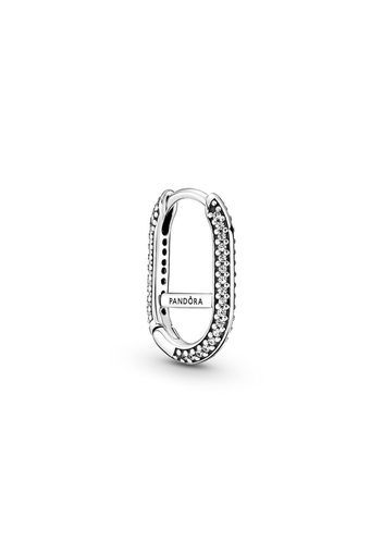 Orecchino Link Pietre Luminose  Me - Argento Sterling 925 / Sterling Silver