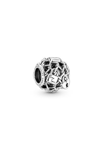 Charm Openwork Lucchetti D'amore - Argento Sterling 925 / Sterling Silver