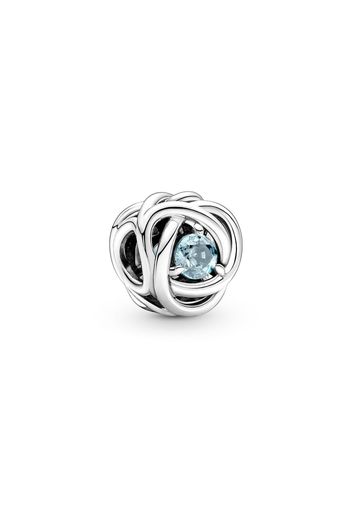 Charm Cerchio Eterno Azzurro - Argento Sterling 925 / Sterling Silver