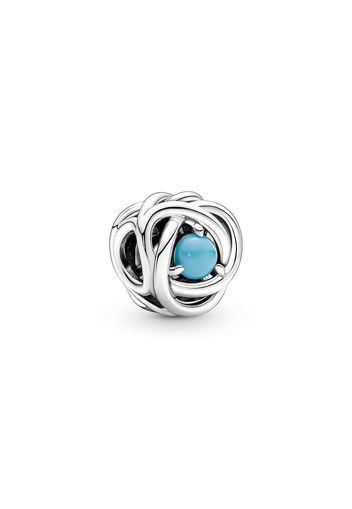 Charm Cerchio Eterno Turchese - Argento Sterling 925 / Sterling Silver
