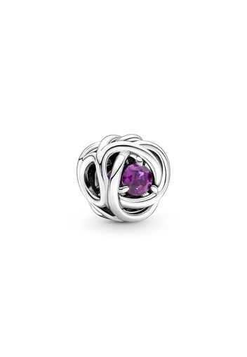 Charm Cerchio Eterno Viola - Argento Sterling 925 / Sterling Silver