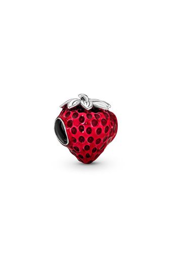 Charm Fragola - Argento Sterling 925 / Rosso