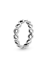 Anello A Fascia Infinito - Argento Sterling 925 / Sterling Silver - Size 52