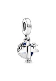 Charm Pendente Aeroplano - Argento Sterling 925 / Sterling Silver