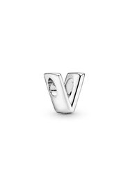 Charm Dell’alfabeto Lettera V - Argento Sterling 925 / Sterling Silver