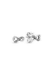 Orecchini A Lobo Infinito Scintillanti - Argento Sterling 925 / Sterling Silver