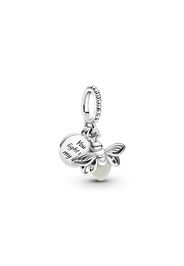 Charm Pendente Lucciola Che Risplende Nel Buio - Argento Sterling 925 / Sterling Silver