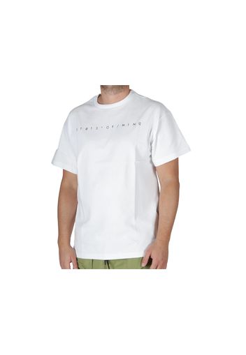 5Tate Of Mind Cryptography T-Shirt, Taglia L Uomo Colore Bianco