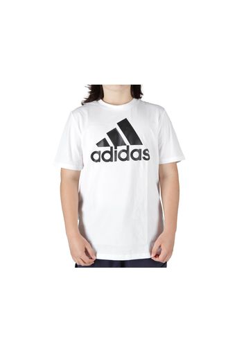 Adidas U Bl Tee, Taglia L Bambino Colore Bianco|Nero