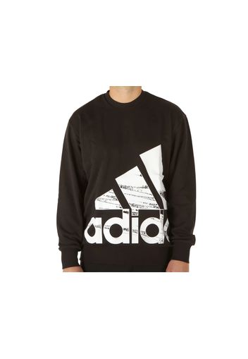 Adidas M Bl Swt, Taglia L Uomo Colore Bianco|Nero