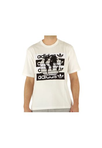 Adidas F Msg Lg Tee, Taglia M Uomo Colore Bianco|Nero