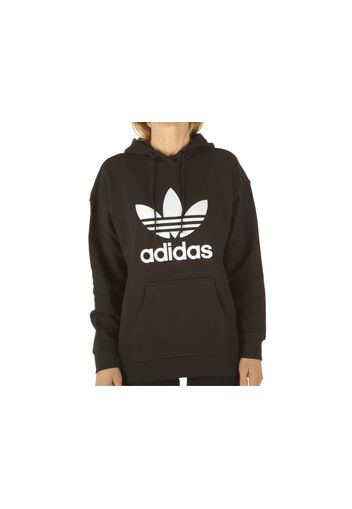 Adidas Trf Hoodie Black White, Taglia 42 Donna Colore Bianco|Nero