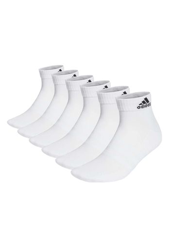 Adidas Performanse 6 Pairs, Taglia S Unisex Colore Bianco