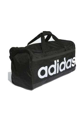 Adidas Linear Duffel L, Taglia Taglia Unica Unisex Colore Bianco|Nero