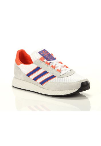 Adidas Glenbuck, Taglia 10½ Uomo Colore Bianco|Arancione|Blu