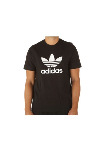 Adidas Trefoil T Shirt Black White, Taglia S Uomo Colore Bianco|Nero