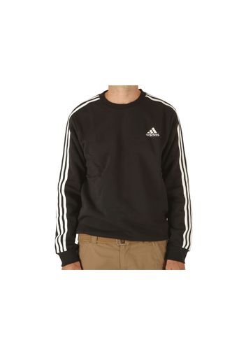 Adidas Essential Fleece, Taglia L Uomo Colore Bianco|Nero