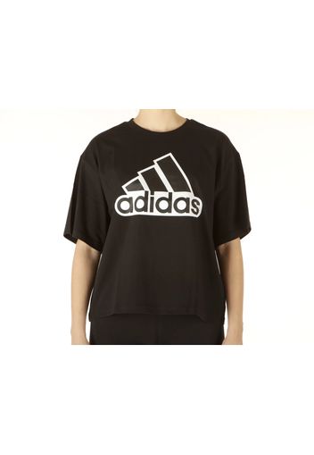 Adidas W Bluv Q1 Cro T, Taglia L Donna Colore Bianco|Nero