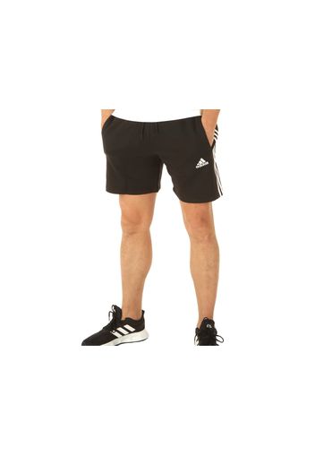 Adidas Short French Terry 3S, Taglia L Uomo Colore Bianco|Nero