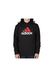 Adidas U Bl Hoodie, Taglia L Bambino Colore Rosso|Nero