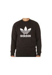 Adidas Trefoil Crew Black White, Taglia S Uomo Colore Bianco|Nero