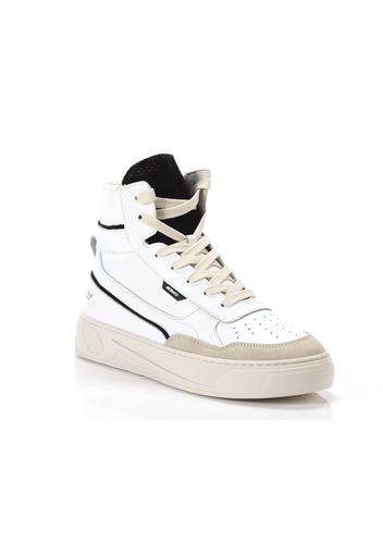 Antony Morato 707 Mid In Pelle Nero, Taglia 41 Uomo Colore Beige|Bianco|Nero