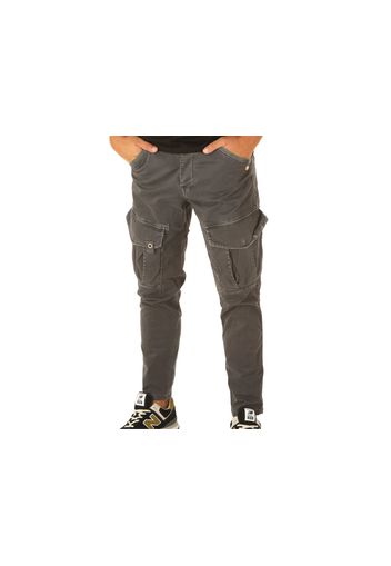 Berna Pantalone Tasconato Militare, Taglia 46 Uomo Colore Verde