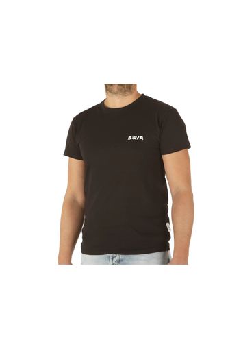 Berna T-Shirt Mm Stampa Logo Nero, Taglia L Uomo Colore Nero