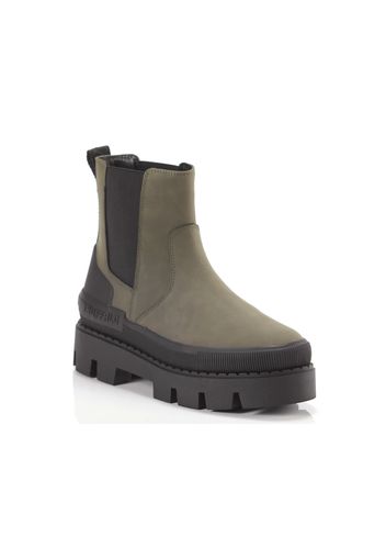 Buffalo Raven Chelsea Khaki Black, Taglia 39 Donna Colore Nero|Verde